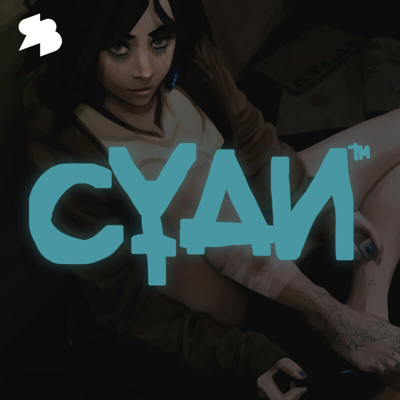 cyan